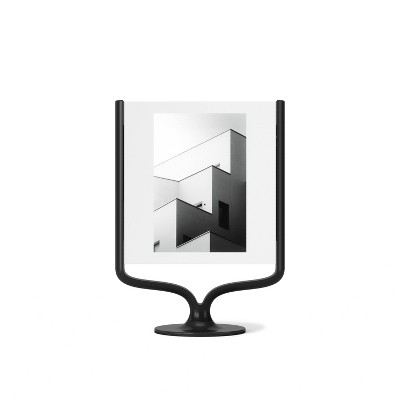 Classic Black Aluminum Floating 5x7 Tabletop Frame