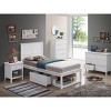 NicBex Drawer Dresser for Bedroom,Modern Style Drawers with White Round Handle,Dressers for Kids Room,Living Room,Entry and Hallway,White - 2 of 4