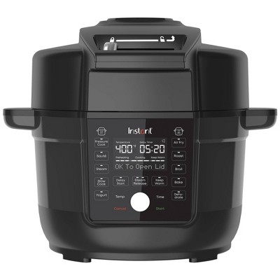 Photo 1 of ***USED/DAMAGED*** Instant Pot 6.5 qt. Duo Crisp 13-in-1, Air Fryer, Pressure Cooker &#38; Slow Cooker with One Ultimate Lid