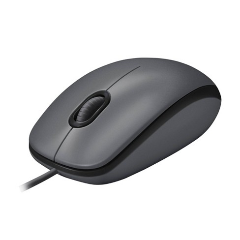 Logitech M100 Wired Mouse - Gray : Target