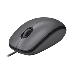 Logitech M100 Wired Mouse - Gray