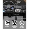 White 2-Seater Kids Ride on Car - 24v Electric Vehicle with 2.4g Parent Remote, 4 & 2x200w Motors | 20" Wide Adjustable Seat, LED Lights, Bluetooth | - 2 of 4