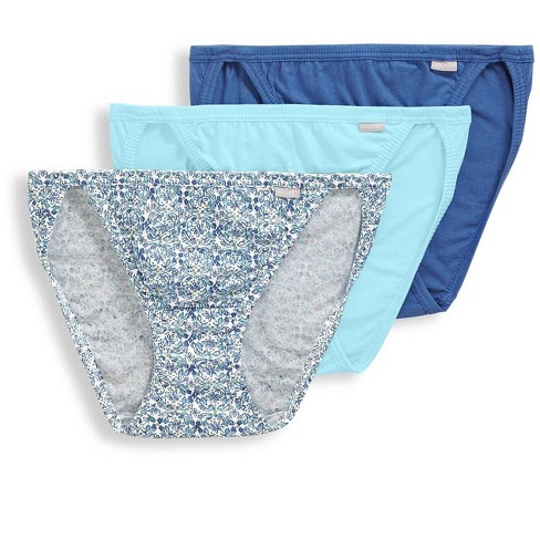 Jockey Womens Elance Brief 3 Pack Underwear Briefs 100% Cotton 5