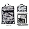 RALME Grey Gaming Camo Backpack Set for Boys & Girls, 16 inch, 6 Pieces - Includes Foldable Lunch Bag, Water Bottle, Key Chain, & Pencil Case - 4 of 4
