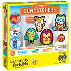Creativity for Kids Sticker Suncatchers Craft Kit