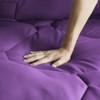 8 Pcs All-Season Bedding Set - Comforter Set with Sheets, Pillow Cases & Shams for Full/Queen/King Size - 4 of 4