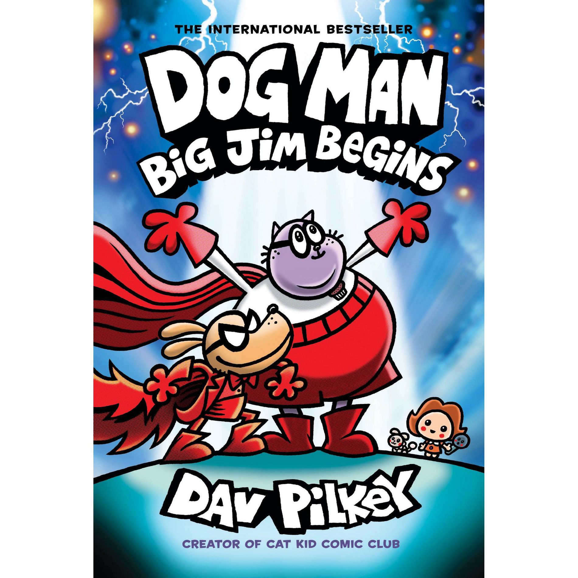 Dog Man: Big Jim Begins (Dog Man #13) - by Dav Pilkey (Foil Cover)