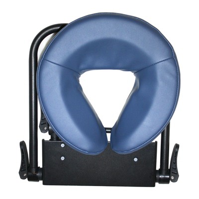 Master Massage Home Mattress Top Massage Kit Adjustable Headrest & Face Cushion Family Use, Royal Blue