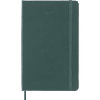 Moleskine 8.27"x5.1" 2024 Large Soft Cover Weekly Planner Forest Green