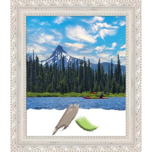 20"x24" Opening Size Opera Wood Picture Frame Art Off-White - Amanti Art: Modern Rectangle Wall Decor with Acrylic Glazing - 1 of 4