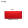 Unique Bargains Anodized Aluminium Durable Scratch-Resistant Waterproof Name Plate 10 Pcs - 2 of 4