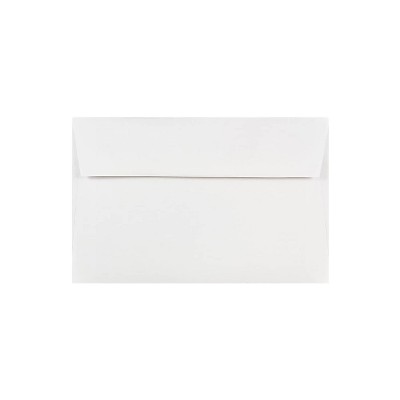 Jam Paper A9 Invitation Envelopes, 5.75 x 8.75, Black Linen, 25/Pack (900906807)