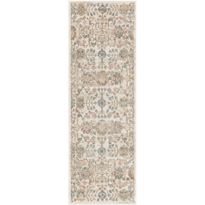Nourison Washable Decor Vintage Floral Indoor Rug