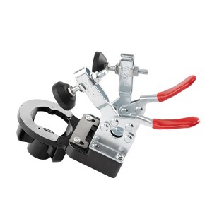 VEVOR 35 mm Concealed Door Hinge Jig, Aluminum Alloy Cabinet Hinge Jig, Accurate Locking Dual Clamp Fixation Hinge Drill Jig with Accessories, Black - 1 of 4