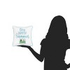C&F Home 10" x 10" Dog Days Of Summer Embroidered Small Petite Throw Pillow - 3 of 3