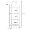 NicBex Bookshelf with Display Shelves & Metal Frame Bookcases for Living Room Home Office - 3 of 4