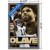 Trends International NFL New Orleans Saints - Chris Olave 24 Framed Wall Poster Prints - 3 of 4