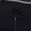 Milan Fringe 9Ft Double Top Crank Umbrella - PAT8208 - Safavieh - 3 of 4