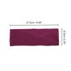 Unique Bargains Comfortable Pure Color Wide Headband 1 Pc - 4 of 4