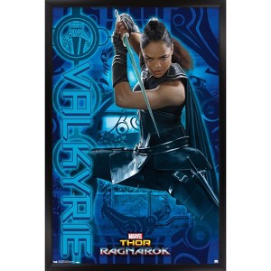Trends International Marvel Cinematic Universe - Thor - Ragnarök - Valkyrie Framed Wall Poster Prints - 1 of 4