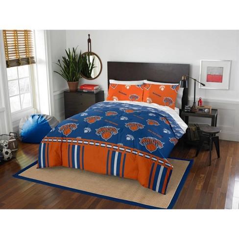 NBA New York Knicks Rotary Bed Set - Twin