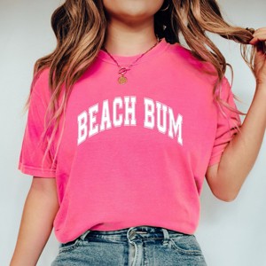 Simply Sage Market Varsity Beach Bum Garment Dyed Tee - 1 of 4