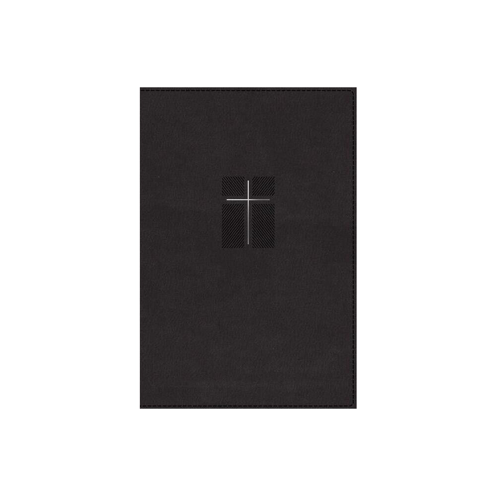 Niv, Quest Study Bible, Leathersoft, Black, Indexed, Comfort Print - by Zondervan (Leather Bound)