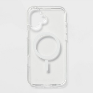 Apple iPhone 16 Plus Case for MagSafe - heyday™ Clear - 1 of 4