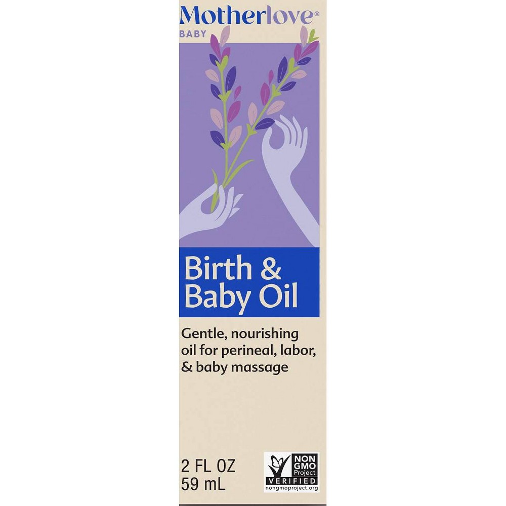 Photos - Shower Gel Motherlove Birth and Baby Oil - 2 fl oz