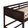 NicBex Twin Size Bunk Bed Loft Bed Pine Bed Frame with Inclined Ladder and Full Length Guardrail, No Box Spring Required, Space Saving - 4 of 4