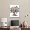 Art Remedy Butterfly Tree Colorful buterfly and flowers wall art Framed - 2 of 4