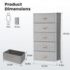 Pellebant 5 Drawers Vertical Dresser Storage Tower Organizer Unit for Bedroom - 2 of 4