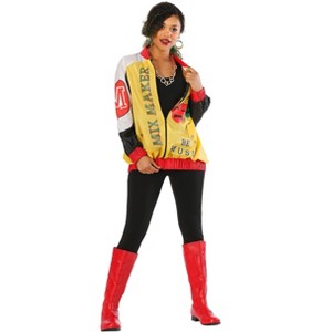 HalloweenCostumes.com Women's Push It Pop Star Plus Size Costume - 1 of 1