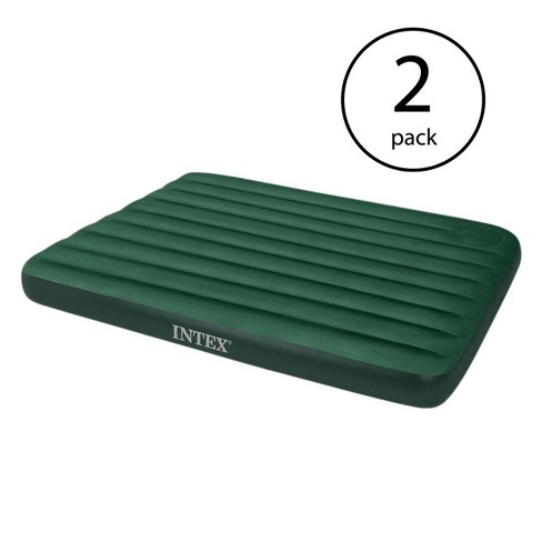 Intex 66929e Inflatable Downy Queen Air Bed Camping Mattress Air