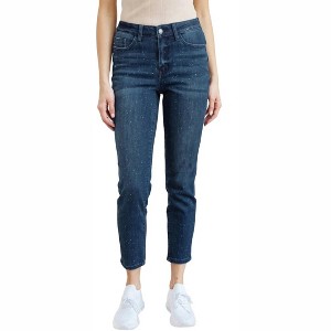 Women's Mid-Rise Relaxed Fit Jeans - Judy Blue - 1 of 4