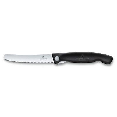 Victorinox Swiss Classic 4.3 Inch Foldable Paring Knife Wavy Edge