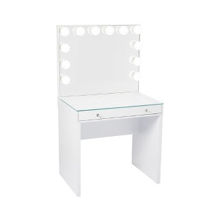 Impressions Vanity SlayStation® Mini Table + Vanity Mirror Bundle - 1 of 4