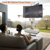 TV Stand For TVs UpTo75" With Adjustable Glass Shelf And Drawer,TV Stand Corner,Mobile TV Stand Modern -The Pop Home - 3 of 4