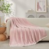Snuggle Sac Reversible Waffle Knit Throw Blanket Cozy Microfiber Throw - 4 of 4