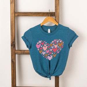 The Juniper Shop Heart Of Hearts Toddler Short Sleeve Tee - 1 of 2