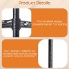 BestMassage 6 Tier Wire Shelving Unit Heavy Duty Storage Rack Metal Adjustable Shelf Ideal for Home Office Garage and More, Black - 3 of 4