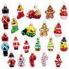 Kurt Adler Petite Treasures Miniature Glass Christmas Ornaments, 20-Piece Boxed Set - 4 of 4