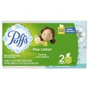 Puffs Plus Lotion Facial Tissue, 2 Mega Cube Boxes, 72 Tissues Per Box - 2 of 4