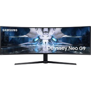 Samsung 49" Odyssey Neo G9 240Hz HDR Adaptive-Sync Ultrawide Curved Gaming Monitor - 1 of 4