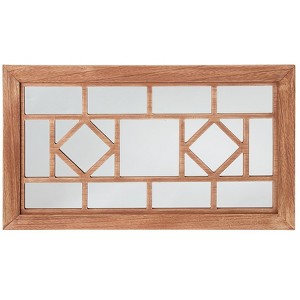 The Lakeside Collection Decorative Wooden Mirror - 1 of 3