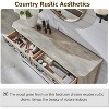 SinCiDo Farmhouse Drawers Dresser, Rustic Wood Chest of Drawers w/Natural Texture, Vintage Storage Dressers Organizer for Bedroom & Living Room - 4 of 4