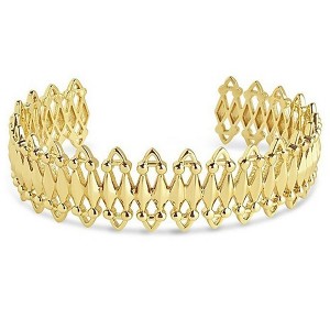 SHINE by Sterling Forever Bohemian Statement Cuff Bracelet Gold - 1 of 3