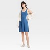 Women's Knit Mini Ballet Dress - A New Day™ - 3 of 3