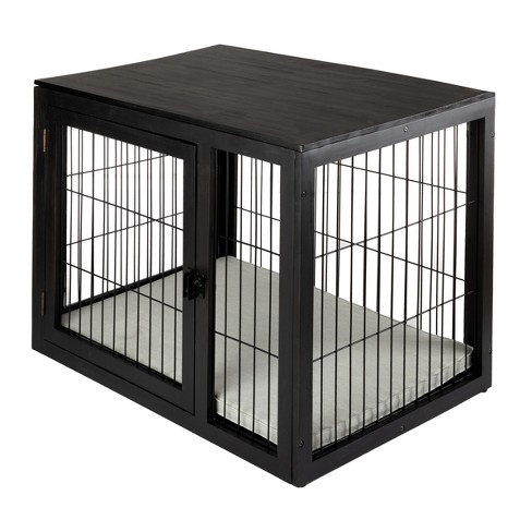 Large black dog crate sale