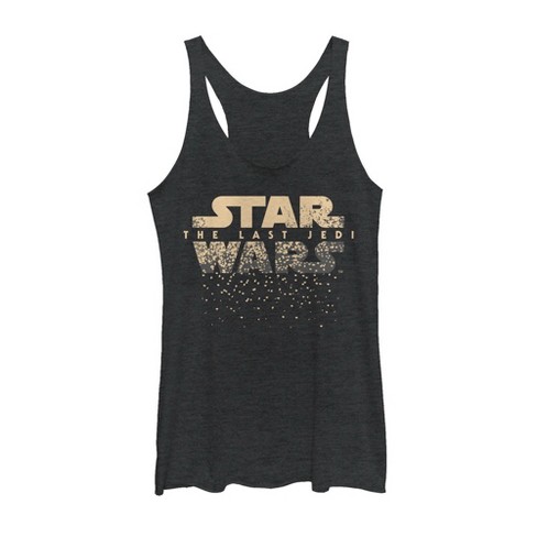 Women's Star Wars The Last Jedi Lights Racerback Tank Top : Target